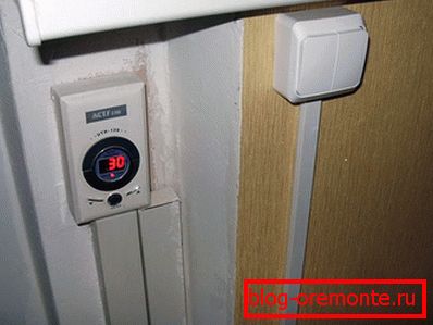 Instalarea termostatului