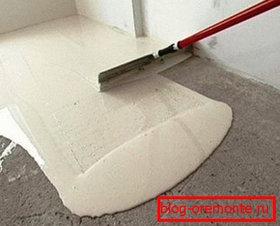 Leveling suprafața folosind amestec de nivelare Leveling suprafața folosind amestec de nivelare