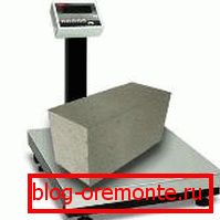 Ponderea blocurilor Ponderea blocurilor