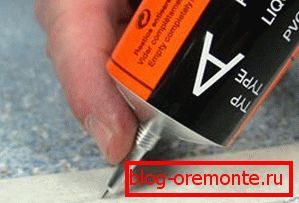 Etanșarea îmbinărilor cu lipire la rece Etanșarea îmbinărilor cu lipire la rece