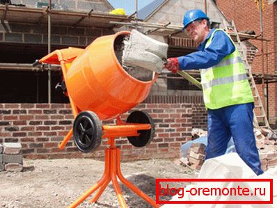 Amestecarea betonului Amestecarea betonului