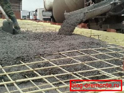 Turnarea armăturii de beton cu fire atașate Turnarea armăturii de beton cu fire atașate