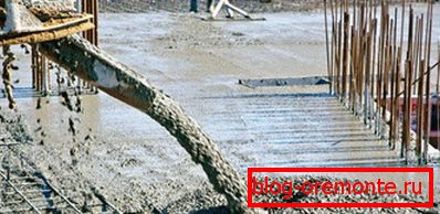 Turnare mortar, care, împreună cu elemente de armare va deveni un beton armat puternic Turnare mortar, care, împreună cu elemente de armare va deveni un beton armat puternic